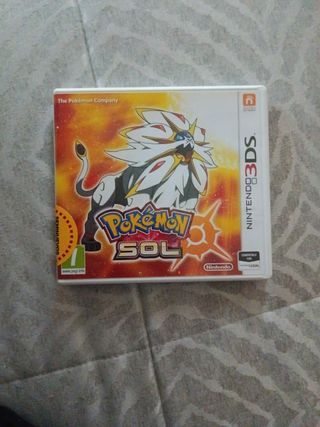 pokemon sol nintendo 3ds 2ds