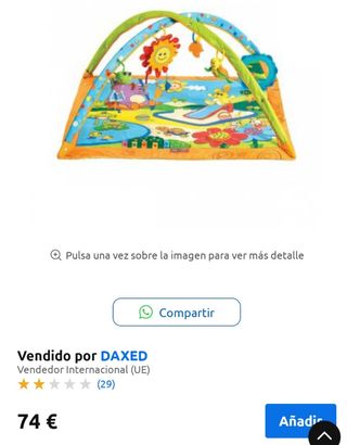 ALFOMBRA MANTA SUELO BEBÉS