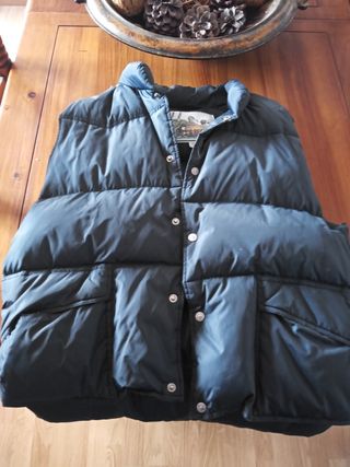 Chaleco de plumas