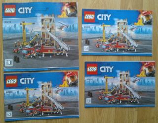 Varios Manuales de Instrucciones LEGO