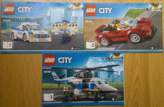 Varios Manuales de Instrucciones LEGO