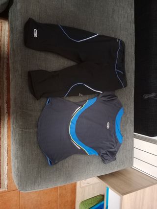 Malla y 2 camisetas