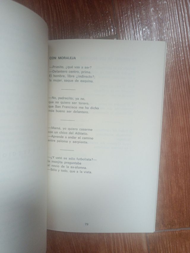 El fútbol profundo. Poesía
