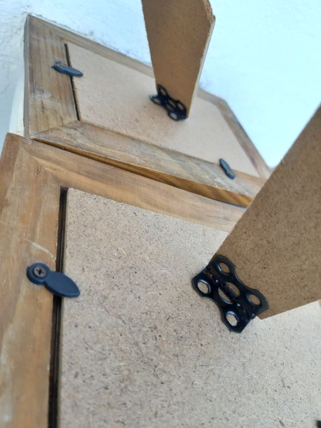 Set 2 cornici in legno vintage