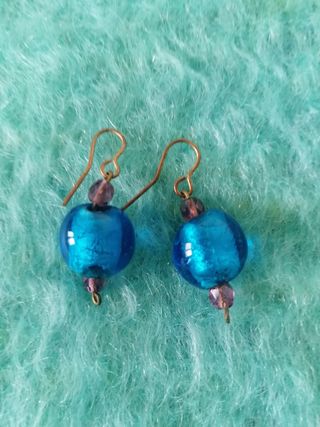 Pendientes azules 