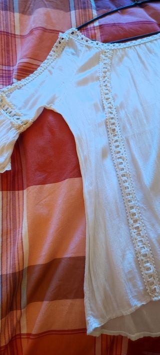 Coppia maglia/canotta bianche, taglia M