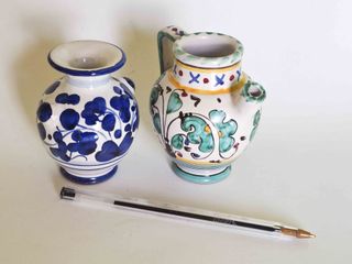 Lote de cerámica: Botijo + San Gimignano