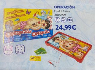 Juego OPERACIÓN