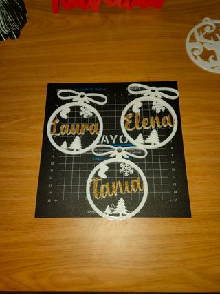 Adornos navidad,bolas personalidas y más