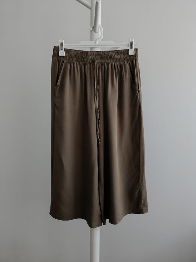 Pantalón fluído culotte