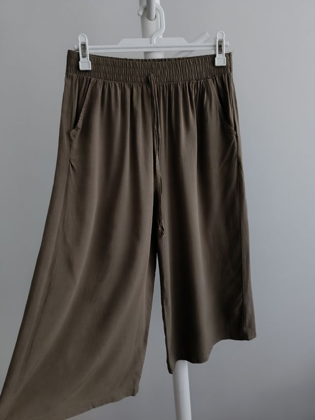 Pantalón fluído culotte
