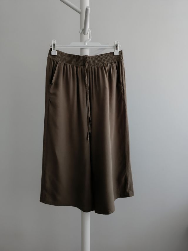 Pantalón fluído culotte