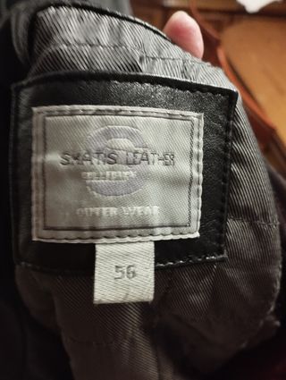 Chaqueta piel de cuero 3/4