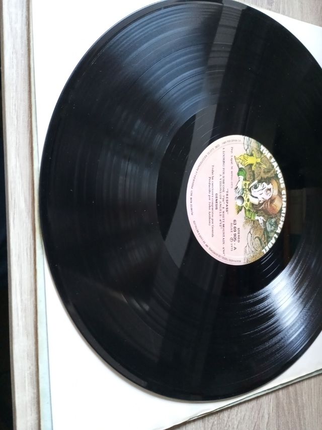 Genesis trespass lp vinilo 1975 ed spain