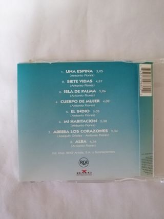 CD doble Antonio Flores.