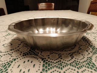 Centrotavola in peltro