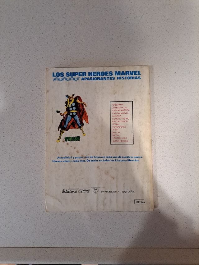 Cómic PatrullaX 18 editorial Vértice