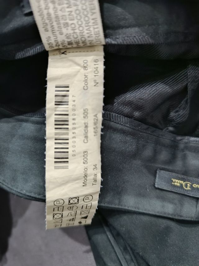 Massimo Dutti. Pantalones traje