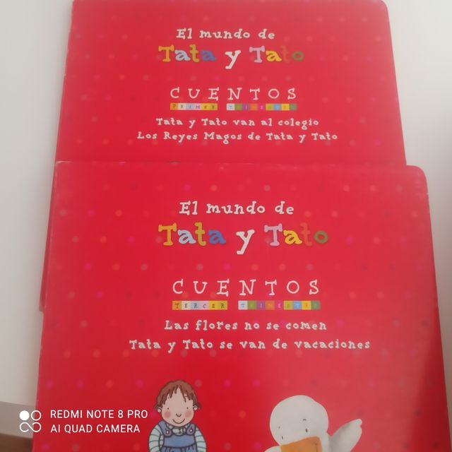 Libros aprender a leer Tita y Tato