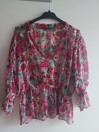 Blusa zara talla M
