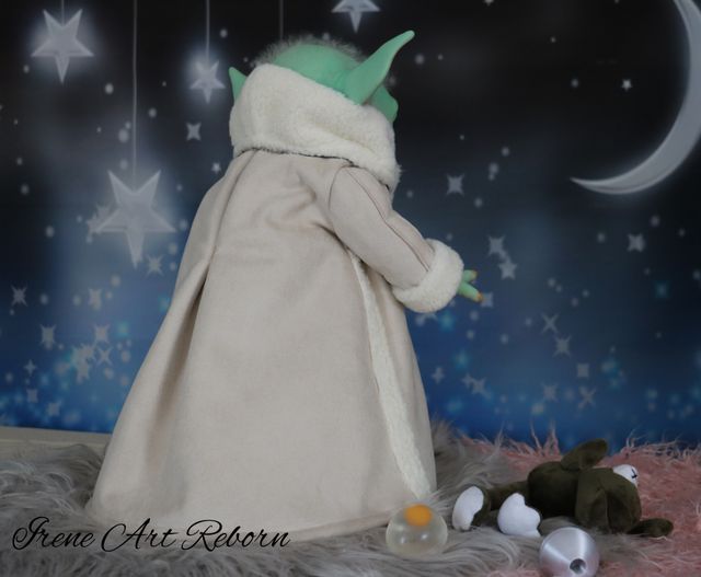 Abrigo Grogu (Baby Yoda) para reborn (2)