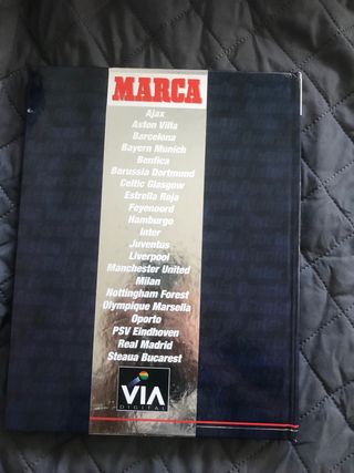 libro campeones europa futbol Marca