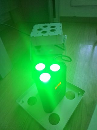 Focos LED de colores Packard de 2