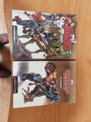 2libros de Marvel "Los vengadores"