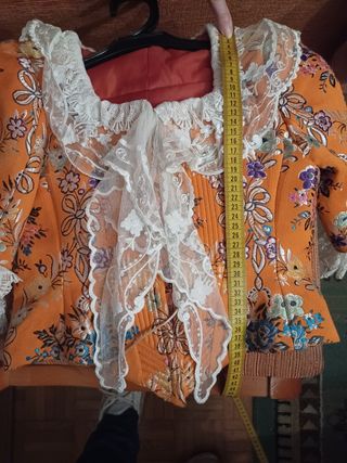 Traje de fallera niña de 9 a 11 años