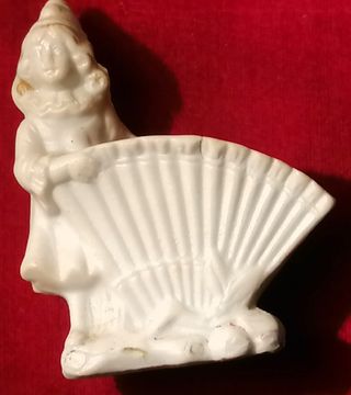 florero figura ceramica porcellan