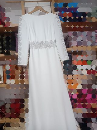 Vestido Rosa Clará Colección Couture