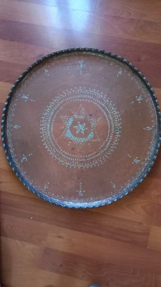 Bandeja/tablero de cobre