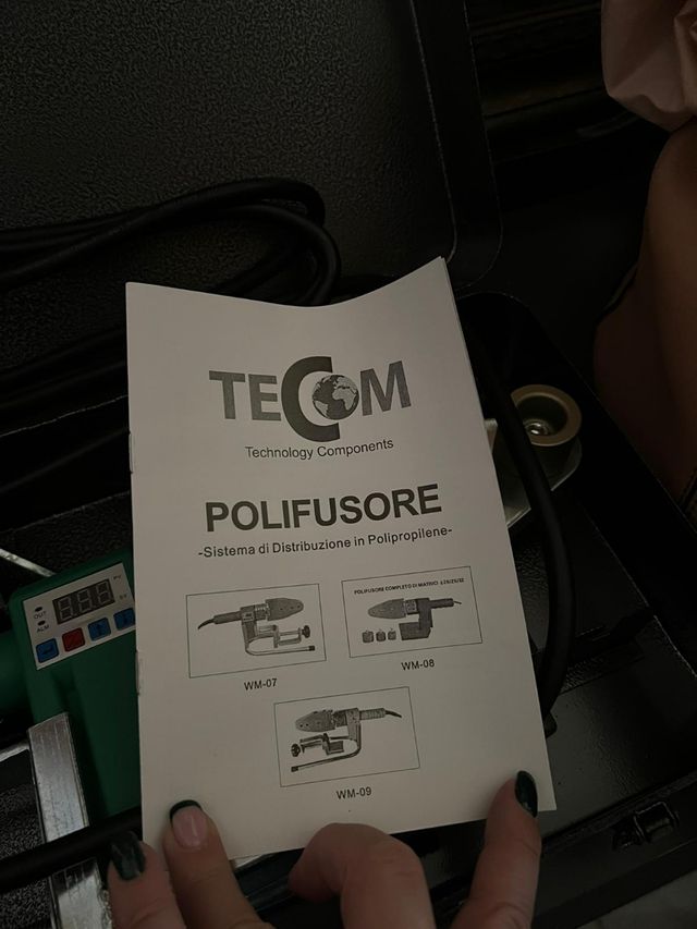 Polifusore saldatore tubi