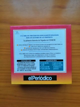 Enciclopedia interactiva Historia de España CD ROM