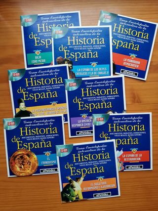 Enciclopedia interactiva Historia de España CD ROM