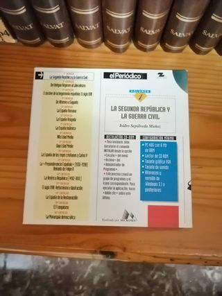 Enciclopedia interactiva Historia de España CD ROM
