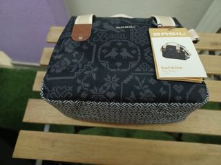 Bolso portabultos para bicicleta.
