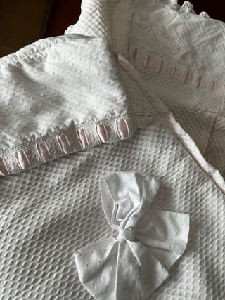 vestidura artesanal piqué para bugaboo con capota