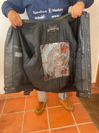 chaqueta de cuero AVIREX 1975 SKY BOSS