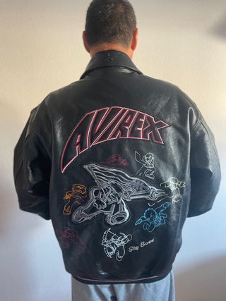 chaqueta de cuero AVIREX 1975 SKY BOSS