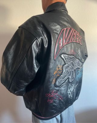 chaqueta de cuero AVIREX 1975 SKY BOSS