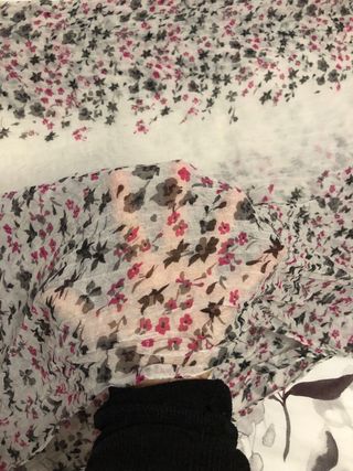 Pañuelo flores