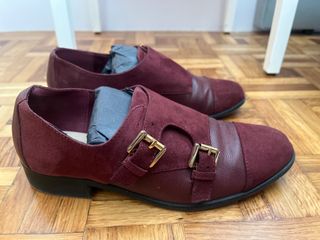 zapatos doble hebilla 