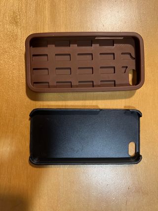 iPhone 5 16 Gb negro con 2 fundas