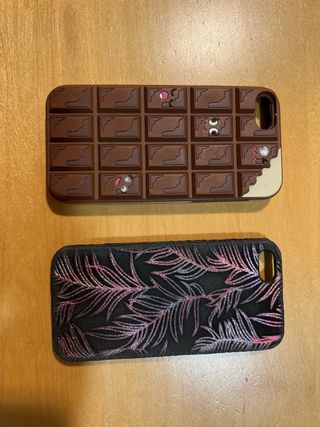 iPhone 5 16 Gb negro con 2 fundas