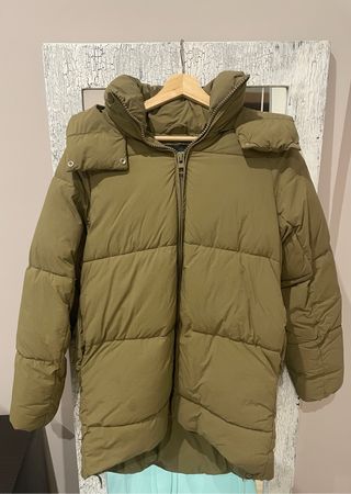 abrigo acolchado zara