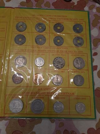 Monedas antiguas de Vietnam, diferentes