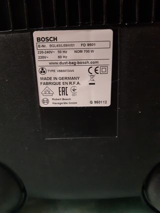 Aspirador con Bolsa BOSCH