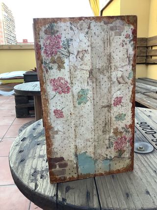 Cajonera decorada a mano personalizada ALICIA 4