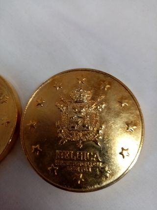 Lote 2 medallas Luxemburgo